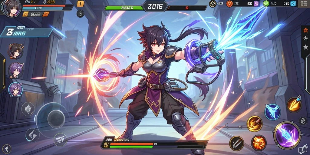 danagame - Menampilkan salah satu level permainan yang menantang dan seru.